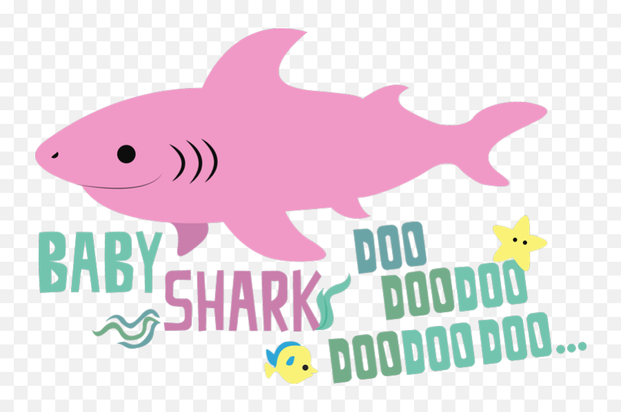 Wall Colour - Shark Transparent Cartoon Jingfm Transparent Png Download Baby Shark Do Do Do Png Emoji,Baby Shark Clipart