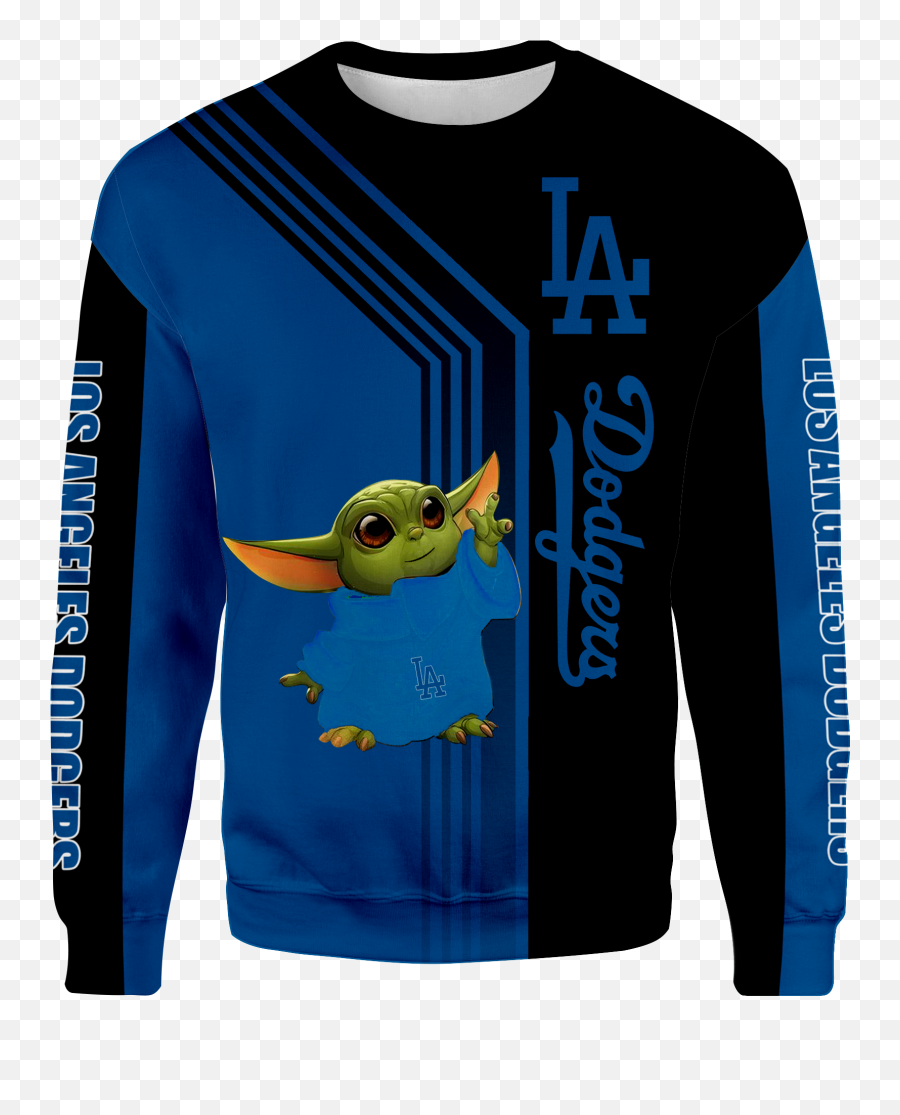 Los Angeles Dodgers Baby Yoda Green New Full All Over Print K1315 - Toronto Maple Leafs Skull Logo Emoji,Dodgers Png