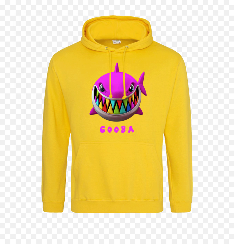 Gooba Merch - Gold Hoodie Shark Logo 6ix9ine 6ix9ine Gooba Merch Emoji,Nike Logo Sweatshirts