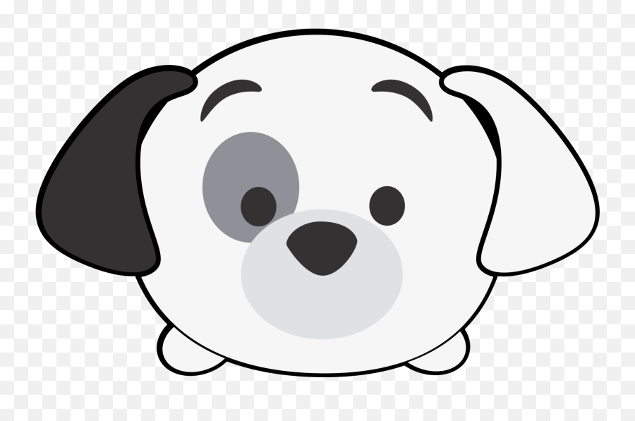 Download Sad Clipart Dalmatian - Tsum Tsum Dog Png Image Tsum Tsum 101 Dalmatas Emoji,Sad Clipart