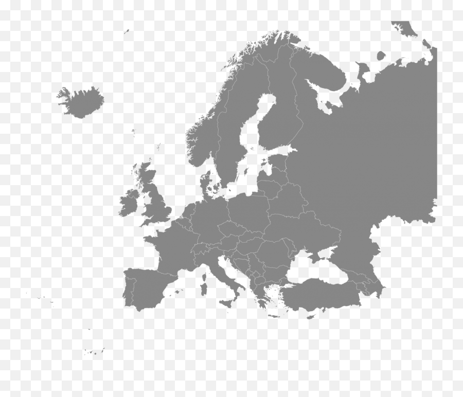 Europe Map Png Clipart Background - Ireland Indoor Dining Emoji,Europe Clipart