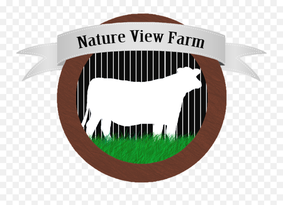 Farm Logo Design For Nature View Farm - Cattle Emoji,Cow Logo
