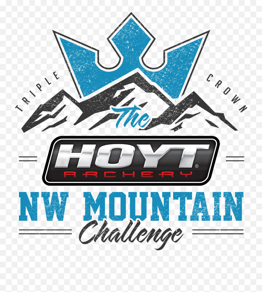 Nw - Mtnchallengehoyttriplecrownlogo The Nw Mountain Automotive Decal Emoji,Crown Logo