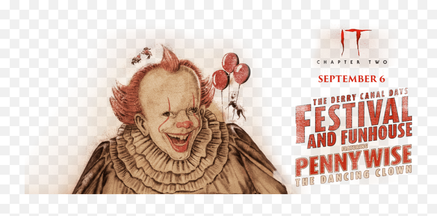 Derry Canal Days Festival And Funhouse - Scary Emoji,Pennywise Png