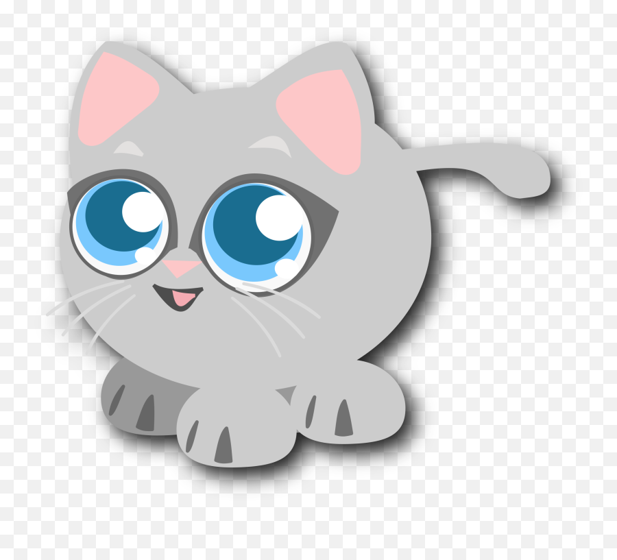 Big Image - Baby Cat Clipart Emoji,Cats Clipart
