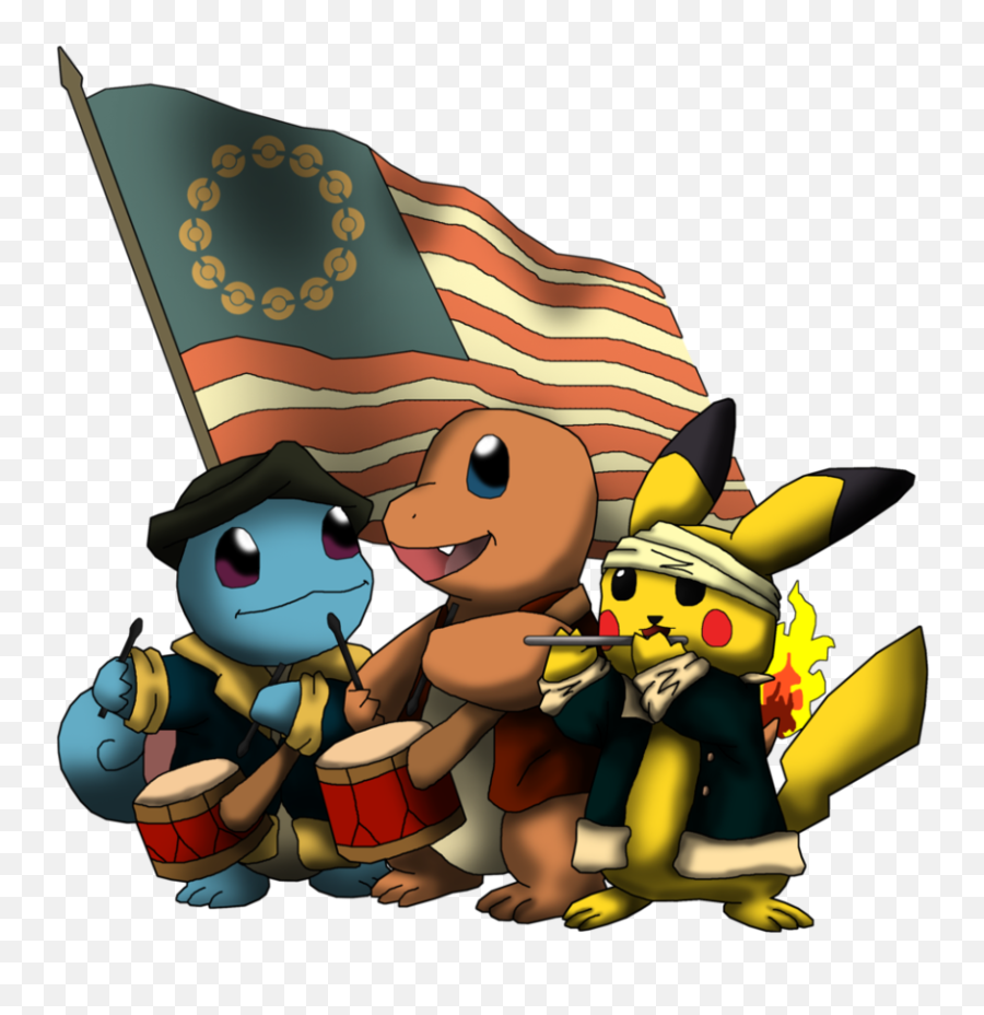 Traditional Games Thread - Pokemon 4th Of July Clipart Pokemon 4th Of July Emoji,4th Of July Clipart