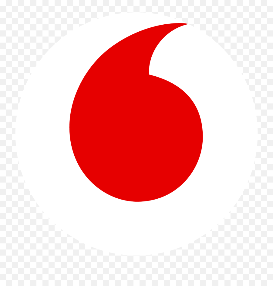 Download Vodafone New Logo Png - London Underground Emoji,Vodafone Logo