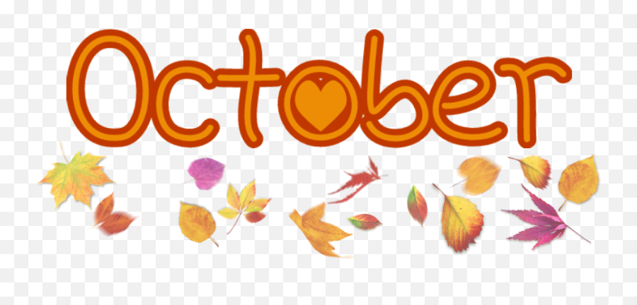 Colorful Autumn Transparent Cartoon - Autumn Emoji,October Clipart