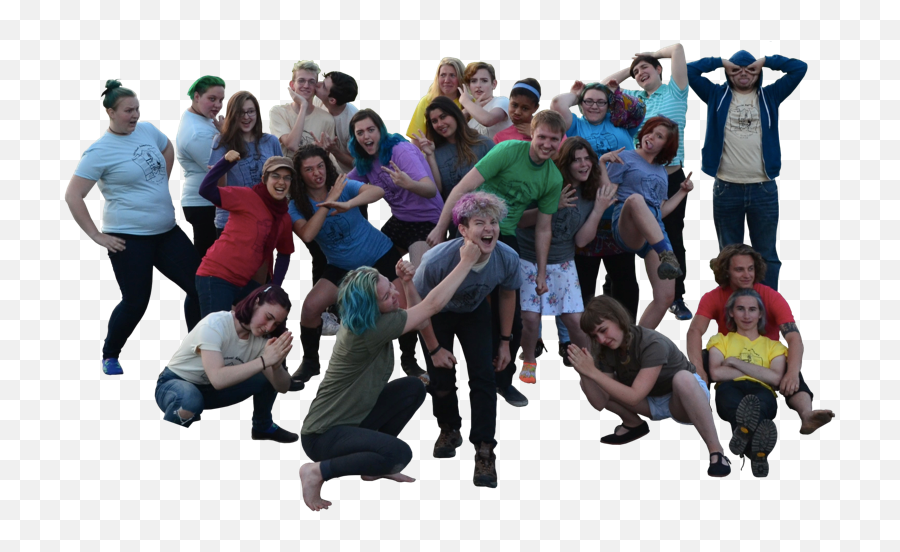 Adolescence Young Adult Youth - Young Adult Transparent Background Emoji,Group Of People Png