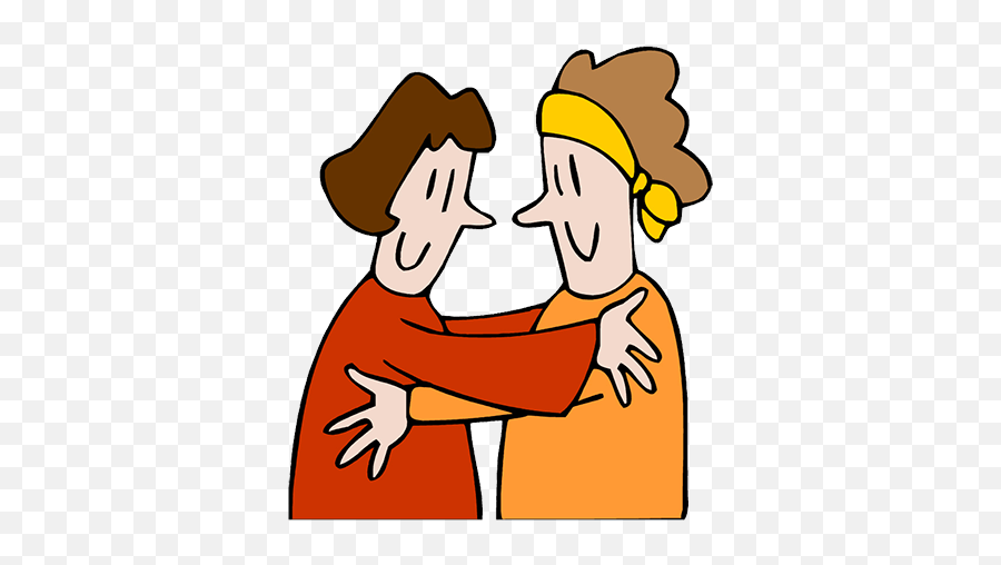 Rosanna Friends Hugging - Hug Clipart Emoji,Hug Clipart