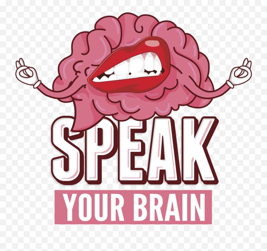 Toxic People U2014 Speak Your Brain Emoji,Mouth Logo