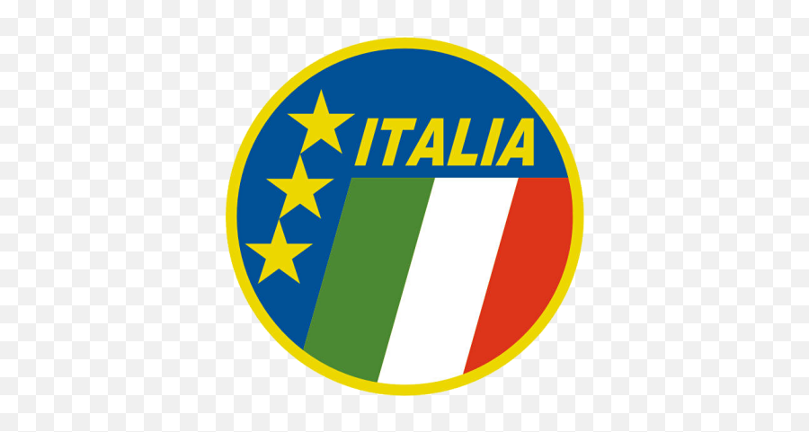 Italian Football Federation - Italy Football Old Logo Emoji,Football Logos