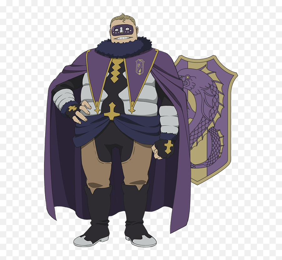 Download Gueldre Poizot - Black Clover Magic Knights Squads Emoji,Black Clover Png