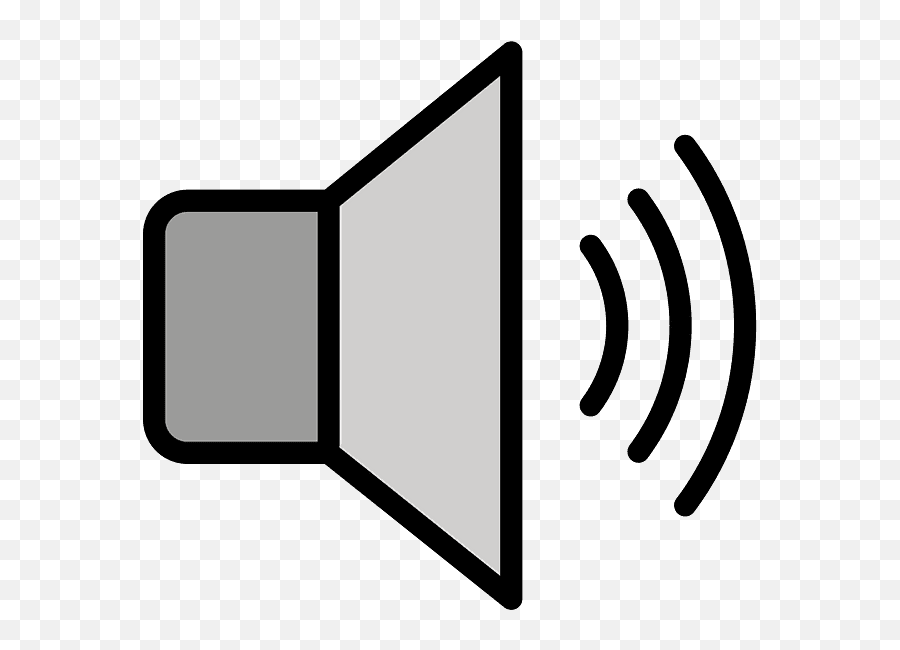 Speaker High Volume Emoji Clipart - Loudspeaker Emoji Speaker,Speaker Clipart