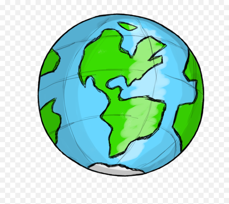 Globe Earth Clipart Black And White - Transparent Background Globe Clipart Png Emoji,Earth Clipart