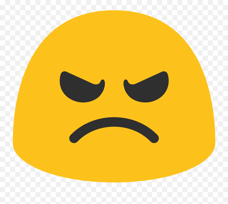 Angry Face Emoji Clipart Free Download Transparent Png,Angry Mouth Clipart