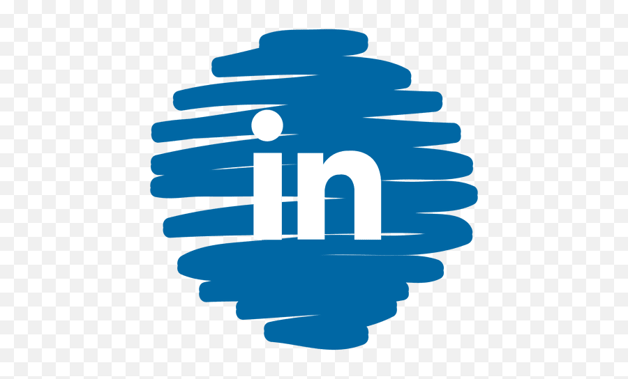 Linkedin Distorted Round Icon Transparent Png U0026 Svg Vector Emoji,Linkedin Logo Png Transparent Background