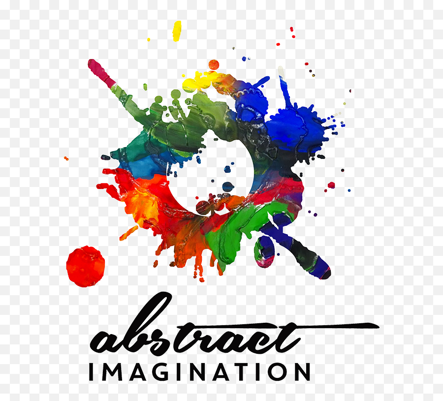 Abstract Imagination - Paint Splash Design Transparent Emoji,Artist Logo
