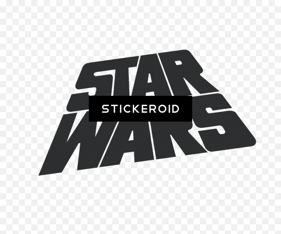 Star Wars Logo Logos - Star Wars Movie Poster Emoji,Star Wars Logo