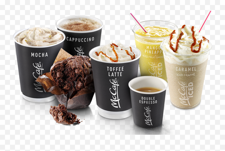 Mcdonaldu0027s To Challenge Starbucks With U0027poshu0027 Coffee - Mcdonalds Iced Coffee Uk Emoji,Starbucks Png