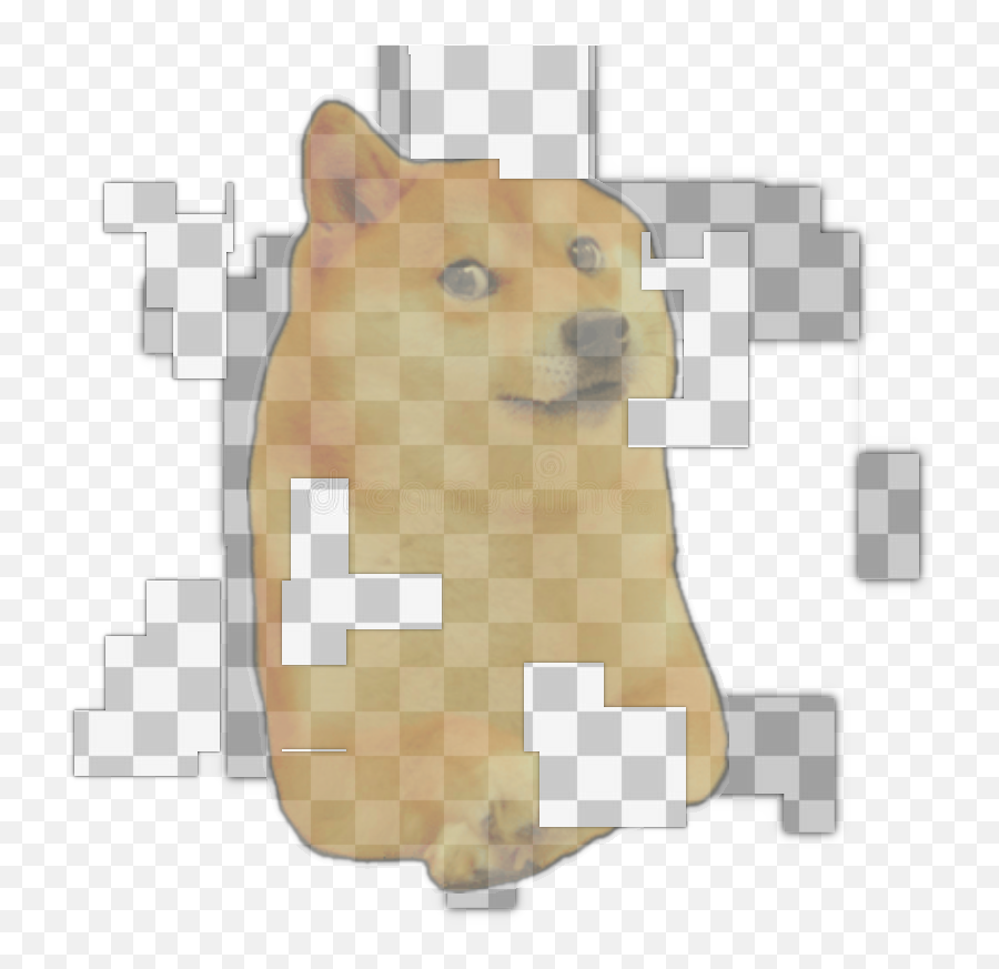Fake Transparent Image Meme Emoji,Doge Transparent