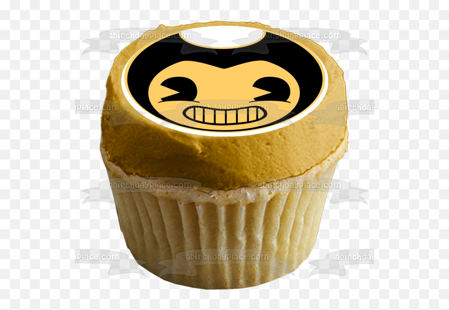 Bendy And The Ink Machine Video Game Logo Edible Cake Topper Image Abpid04667 Emoji,Video Game Logo