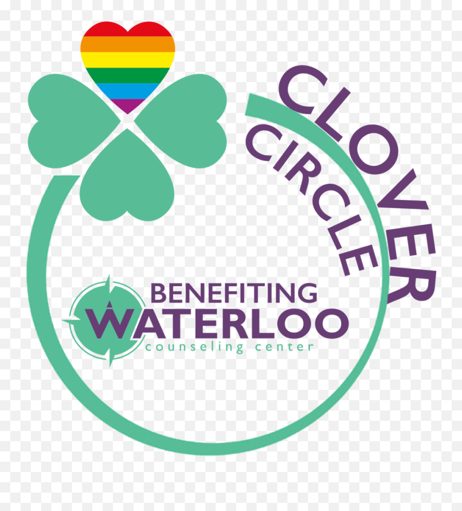 Clover Circle Launch Party U2014 Waterloo Counseling Center - Language Emoji,Clover Logo