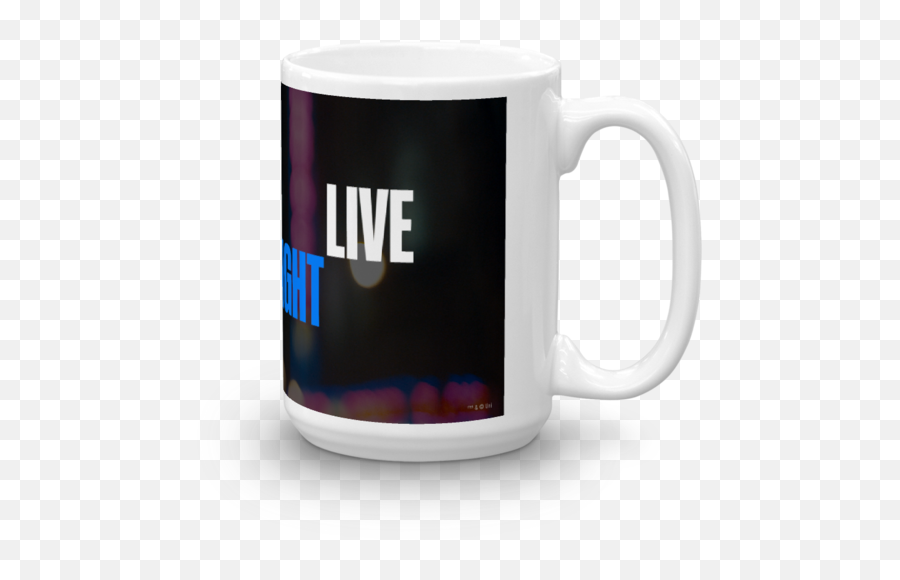 Saturday Night Live White Mug - Serveware Emoji,Snl Logo
