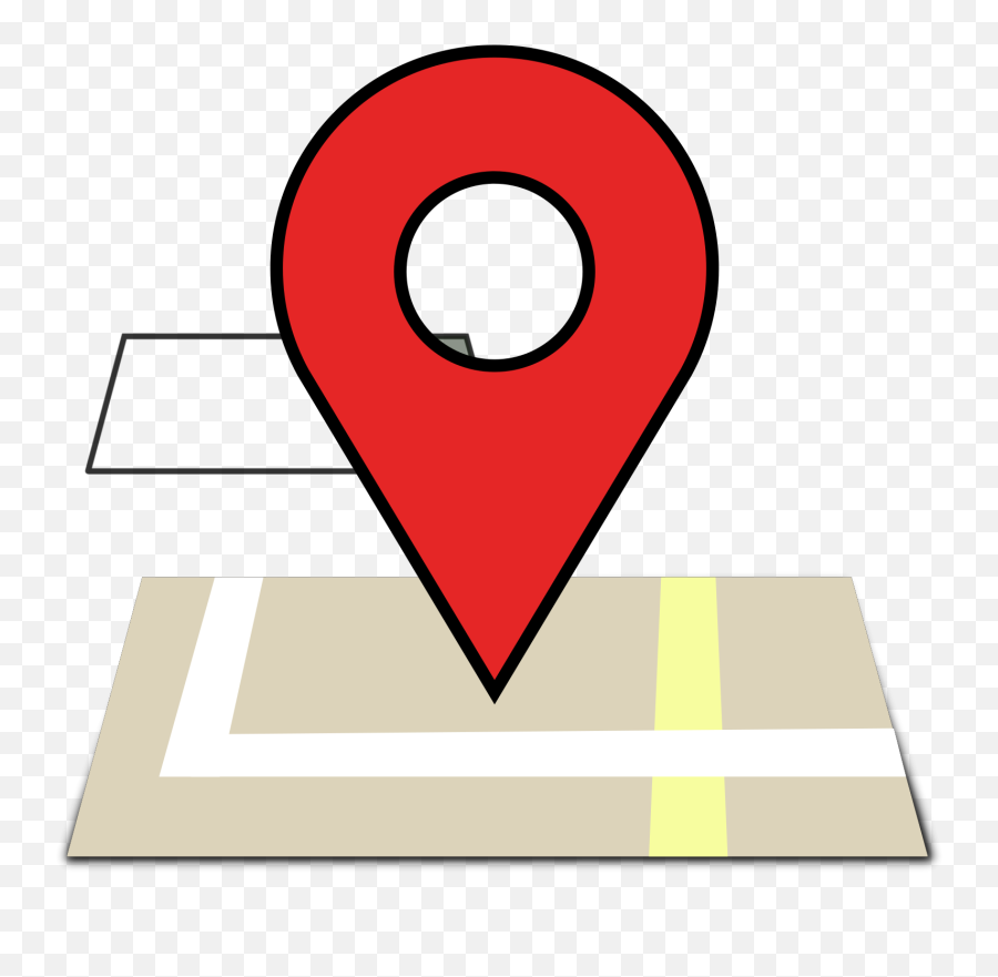 Map Location Clip Art - Location Clip Art Emoji,Location Clipart