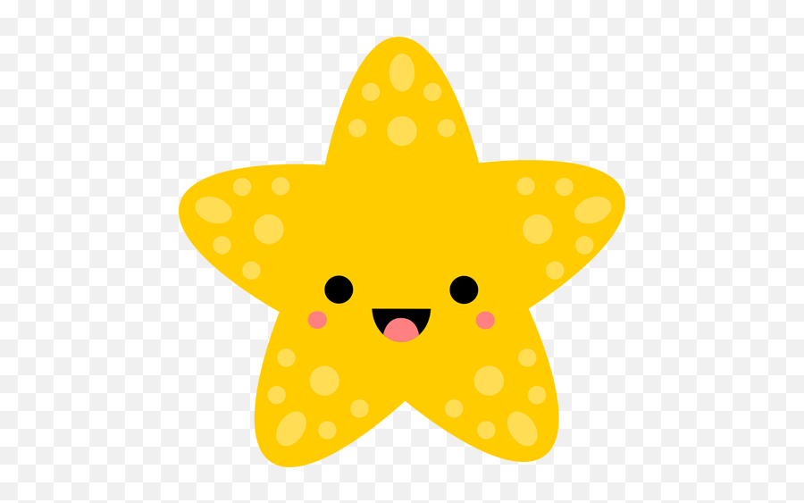 Cute Starfish Png U0026 Free Cute Starfishpng Transparent - Cute Starfish Png Emoji,Starfish Clipart
