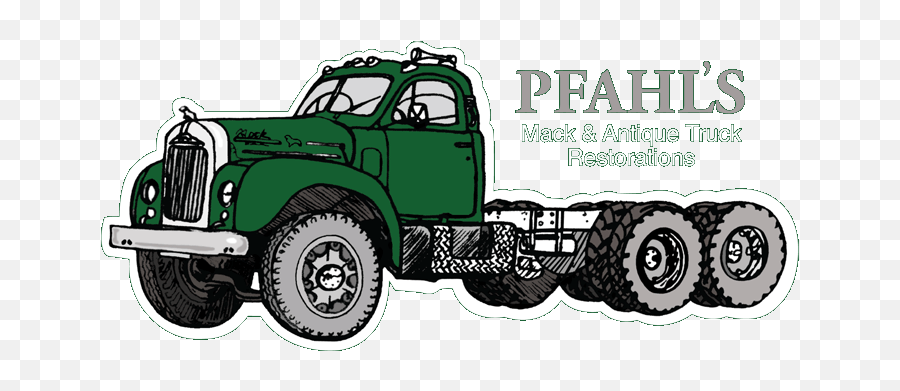 Pfahls Mack Truck Restorations - Commercial Vehicle Emoji,Mack Truck Logo