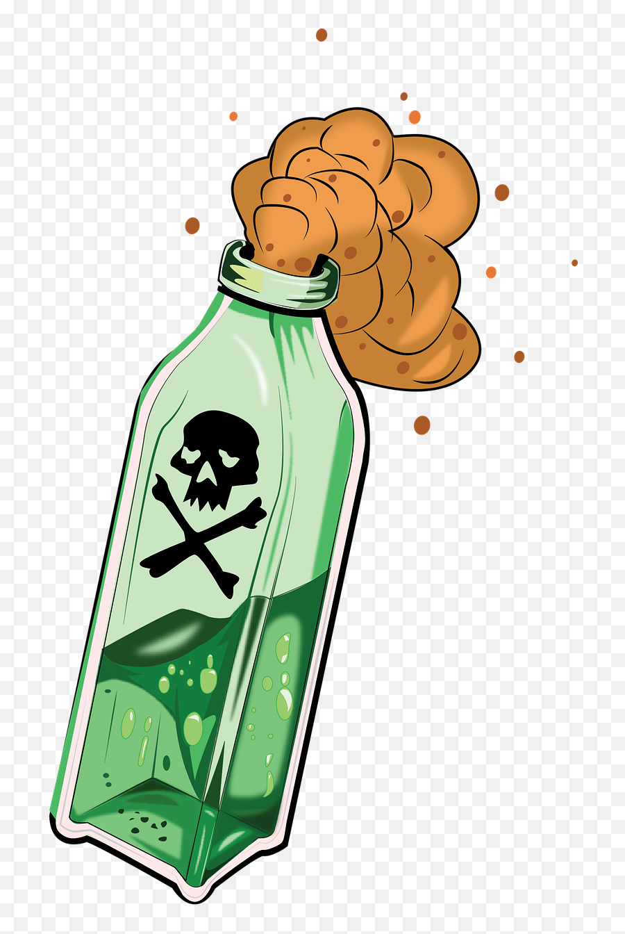 Poison Bottle Toxic - Free Vector Graphic On Pixabay Gift Bilder Emoji,Toxic Png