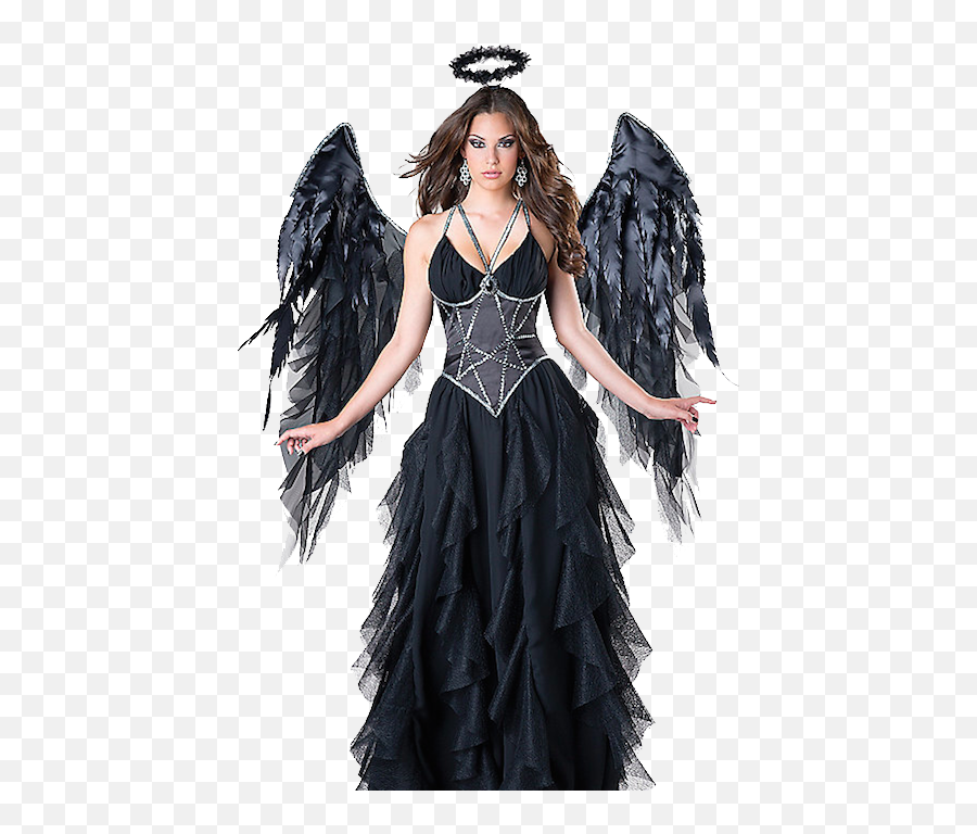 Halloween Costume Transparent Png All - Fallen Angel Costume Emoji,Halloween Transparent