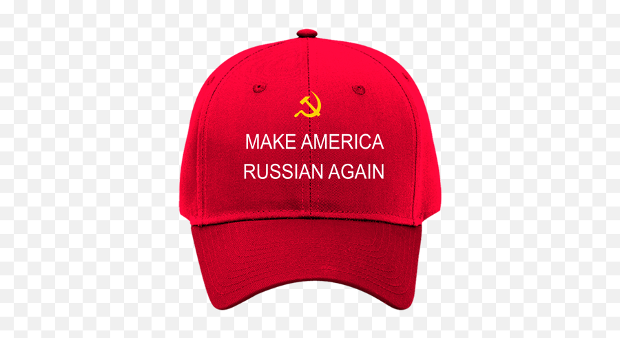 Make America Russian Again Red Cotton Twill Hat Otto Cap - America 2 Emoji,Russian Hat Png