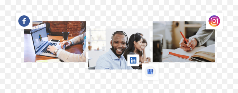 Social - Social Media Management Software Marketing 360 Office Worker Emoji,Social Icons Png
