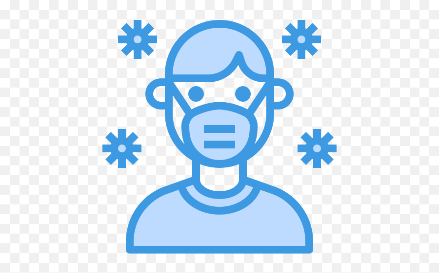 Avatar Coronavirus Covid Mask Medical People Icon - Free Covid 19 Patient Icon Emoji,People Icon Png