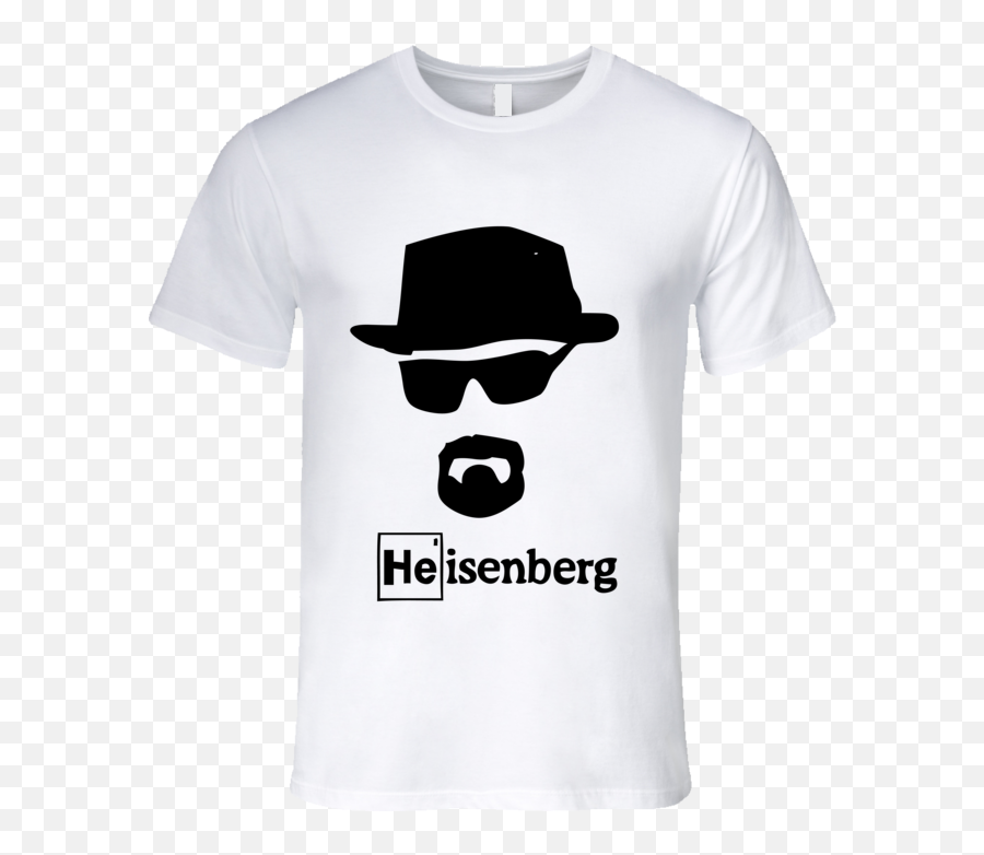 Heisenberg Breaking Bad Cool Black Silhouette T Shirt - Camiseta Farmacia Breaking Bad Emoji,Breaking Bad Logo Png