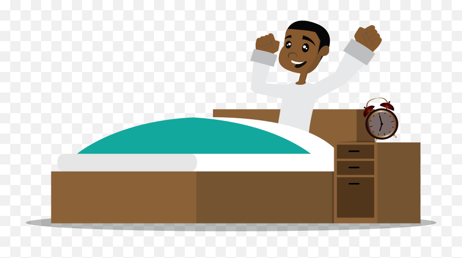 Happiness Clipart - People Getting Out Of Bed Emoji,Happiness Clipart