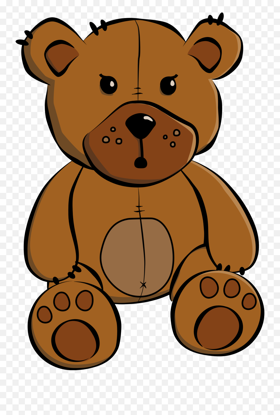 Teddy Bear Clipart Free Clipart Images - Clipart Teddy Bear Emoji,Bear Clipart