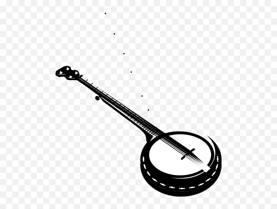 5 String Banjo Clip Art At Clkercom - Vector Clip Art Emoji,String Clipart
