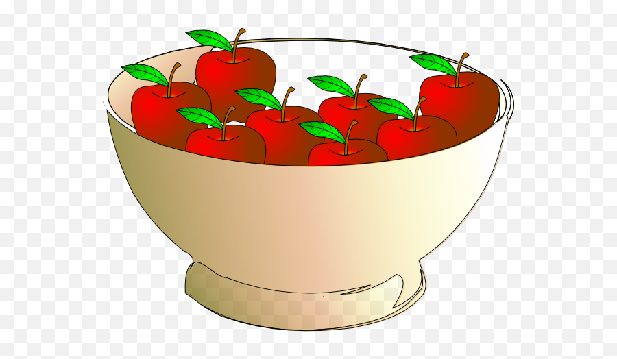 Eight Apples Clipart - 600x443 Png Clipart Download Emoji,8 Clipart