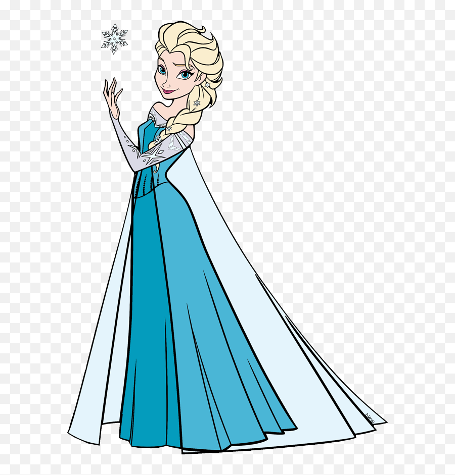 Elsa Clip Art From Frozen Disney Clip Art Galore Emoji,Frozen Characters Png