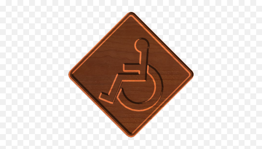 Handicapped Sign 001 - Csf Emoji,Handicapped Logo