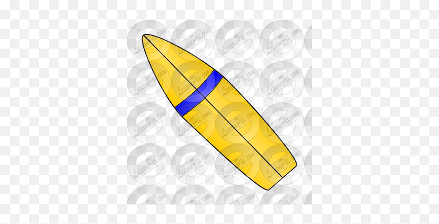 Surfboard Picture For Classroom Therapy Use - Great Horizontal Emoji,Surfboard Clipart