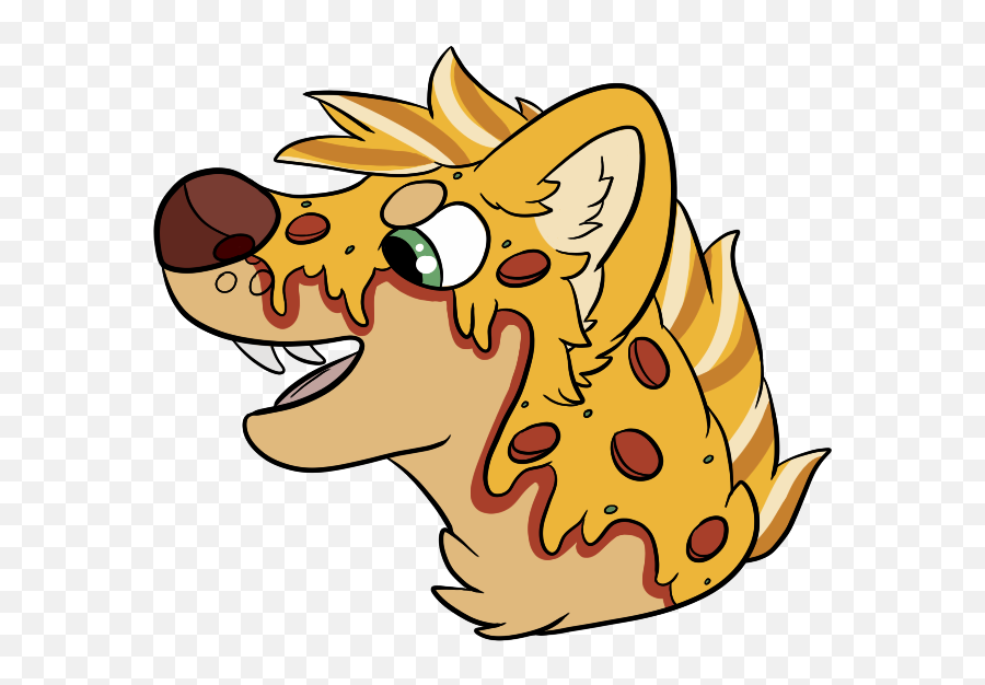 Pizza Yeena By Hyena - Spit Fur Affinity Dot Net Emoji,Spit Clipart