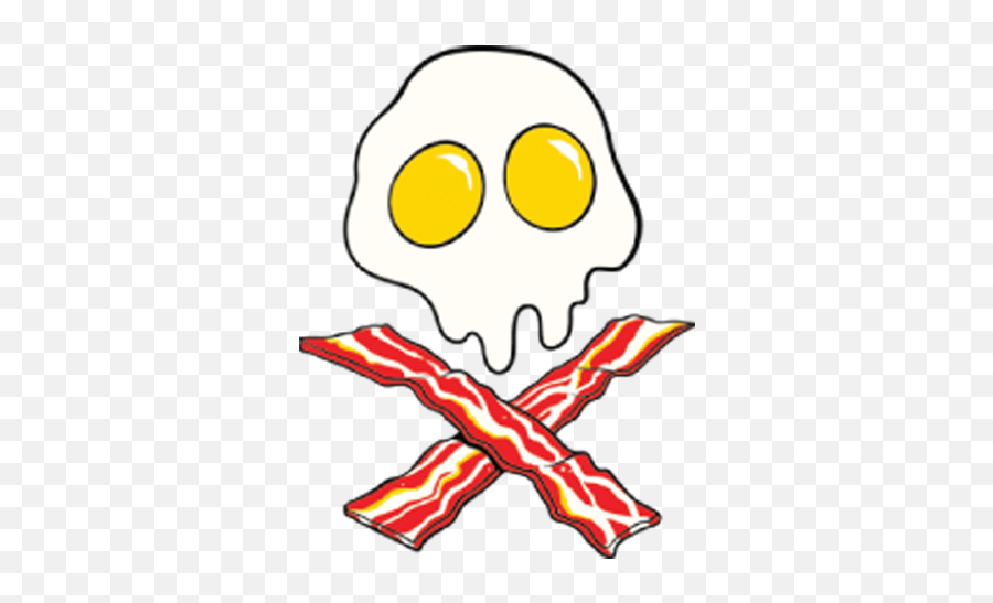 Eggs And Bacon Skull - 500x500 Png Clipart Download Scary Emoji,Bacon Clipart