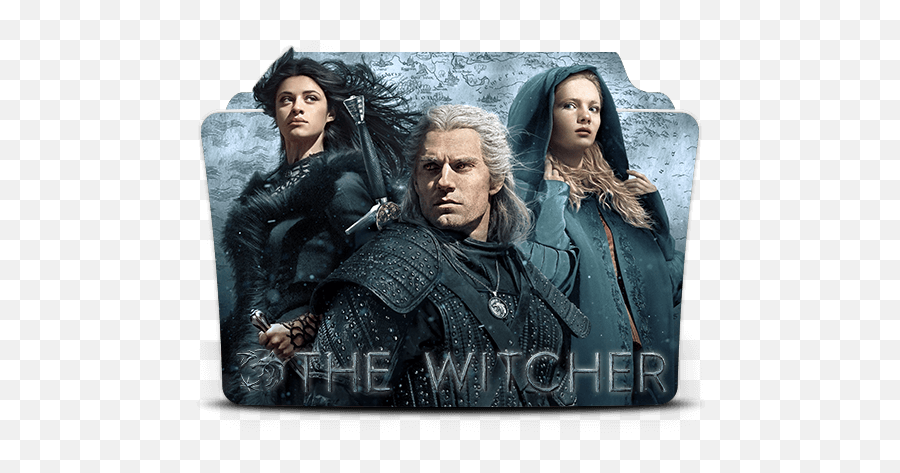 The Witcher Folder Icon - Witcher Series Folder Icon Emoji,Witcher Logo