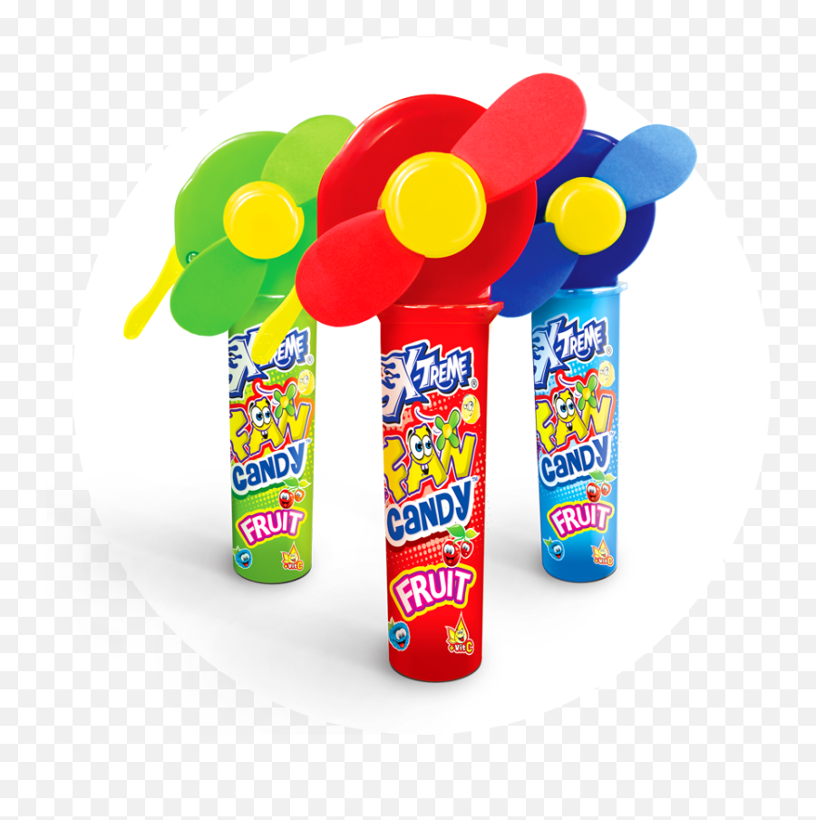X - Treme Fan Candy Mini Candy And Novelty Fan Novelty Wiatraczek Cukierki Emoji,Candy Logos