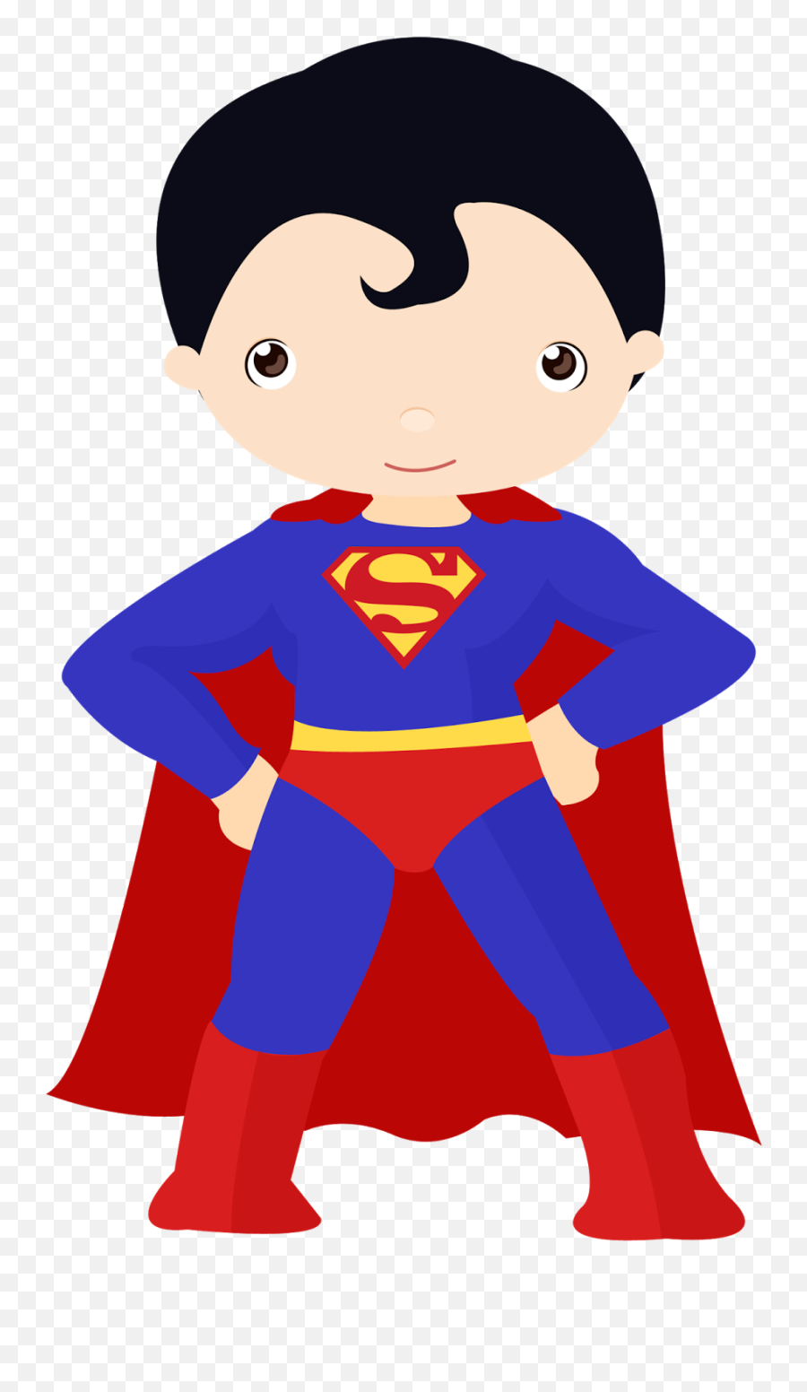 Superhero Clipart Transparent Png Image - Superhero Clipart Png Emoji,Kids Clipart