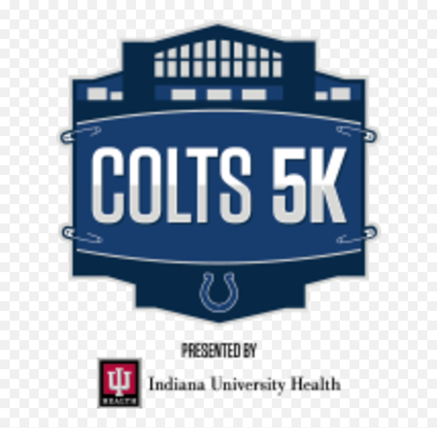 Colts Virtual 5k - Vertical Emoji,Colts Logo
